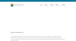 Desktop Screenshot of coastlinetechgroup.com